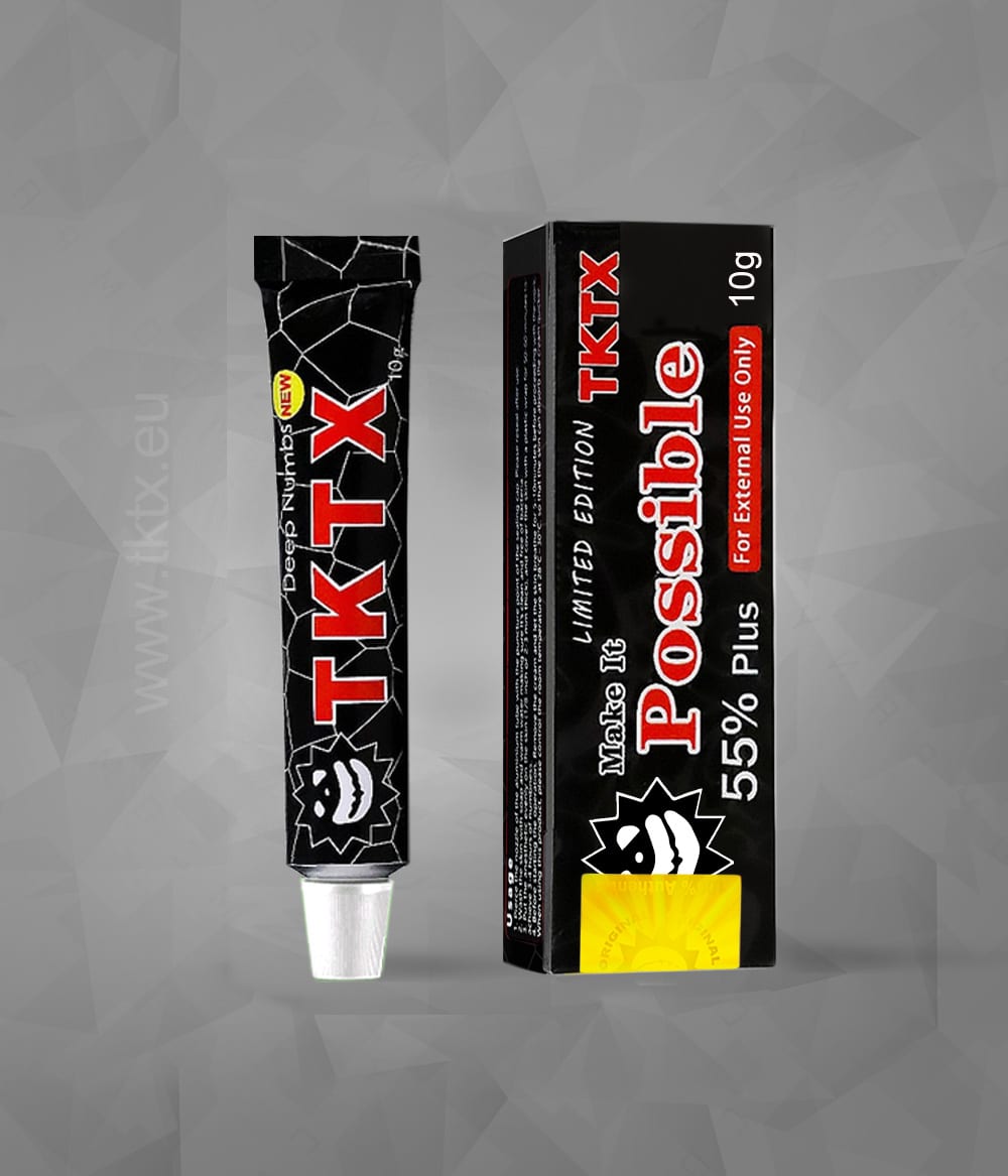 TKTX Numbing Cream Black 55% - Limited Edition