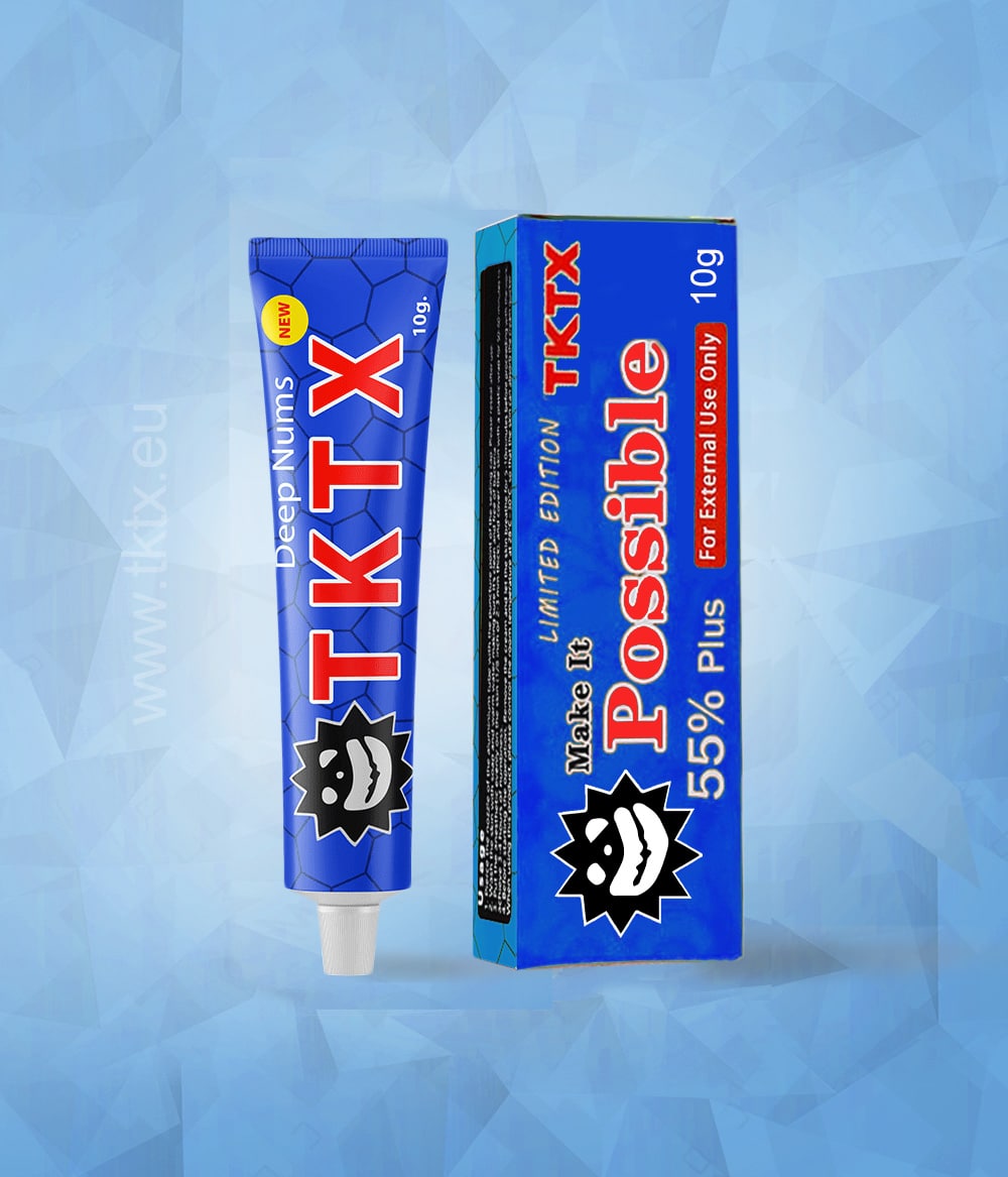 TKTX Numbing Cream Blue 55% - Limited Edition