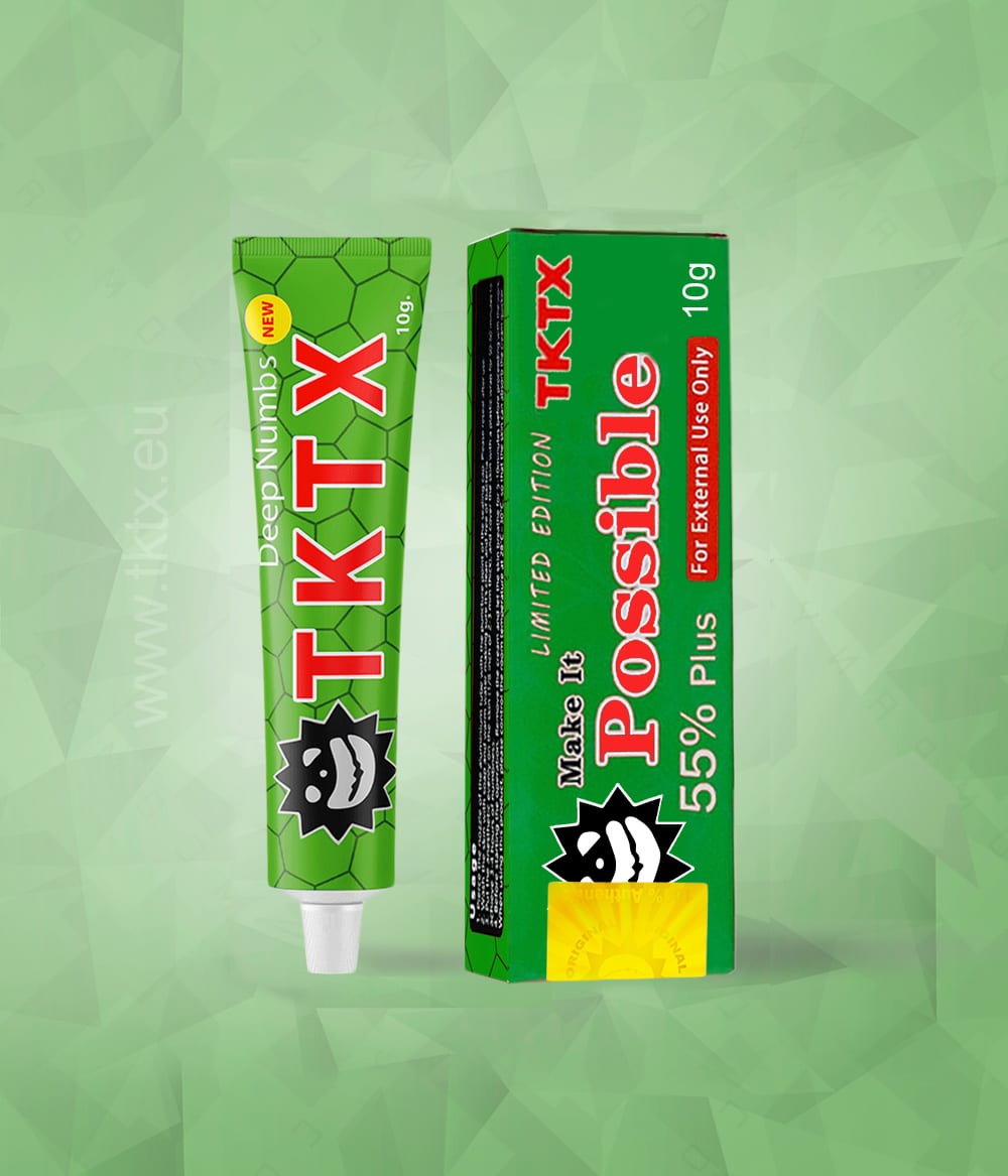 TKTX Numbing Cream Green 55% - Limited Edition