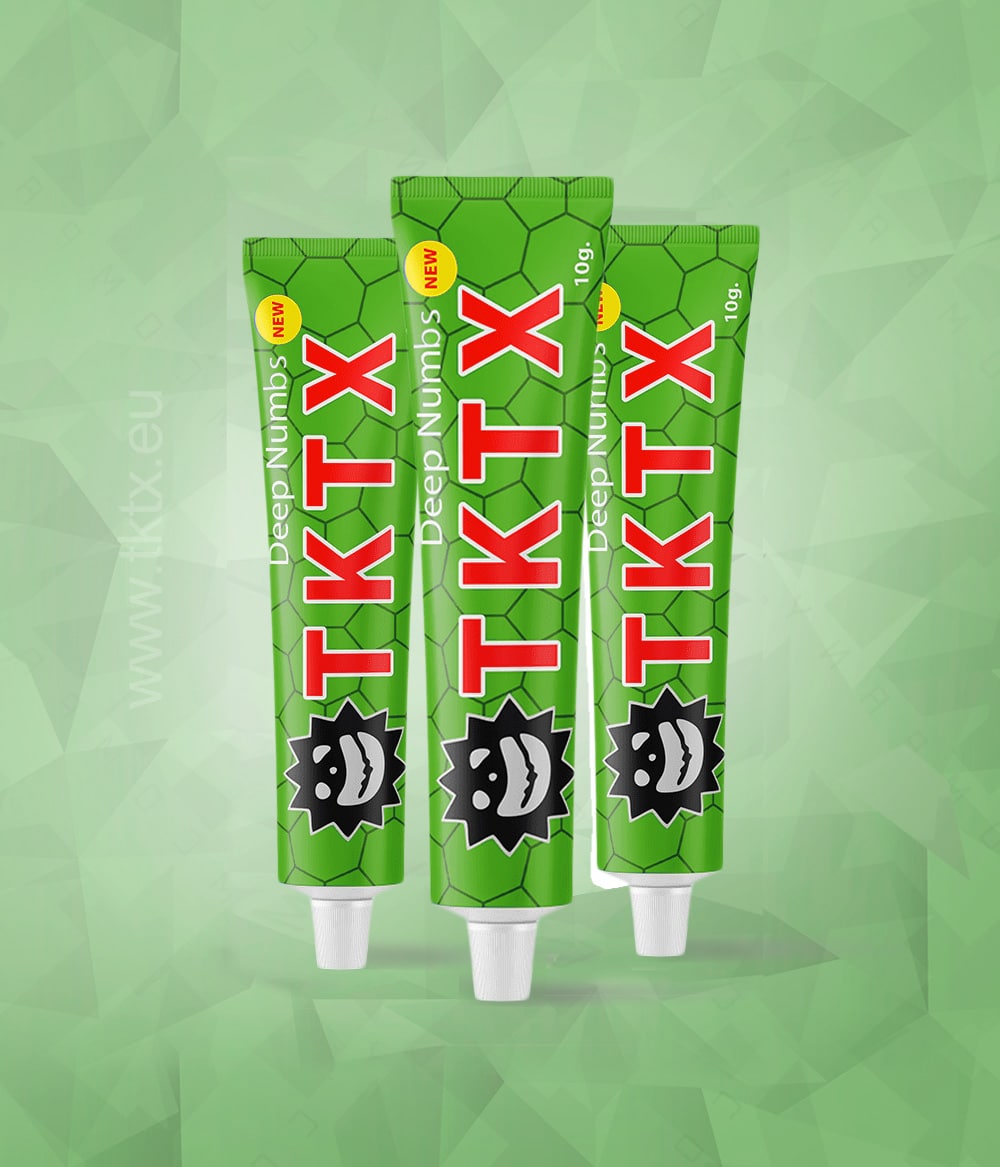TKTX Numbing Cream Green, best numbing cream for tattoos, best numb cream shop