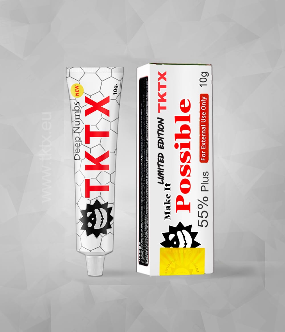 TKTX Numbing Cream White 55% - Limited Edition
