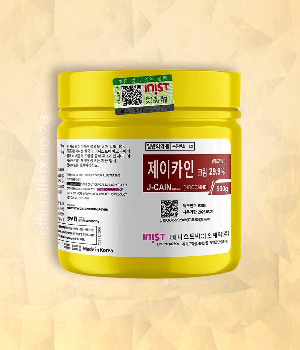 J-Cain Numbing Cream 29.90% Lidocaine, 500g J-Cain Numbing Cream 29.90% Lidocaine, 500g